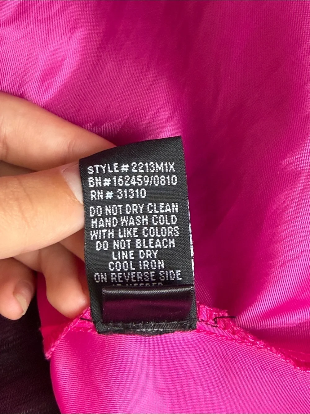 BCX Black Velvet Bolero with Hot Pink Satin Waistband and glitter Overlay Dress
